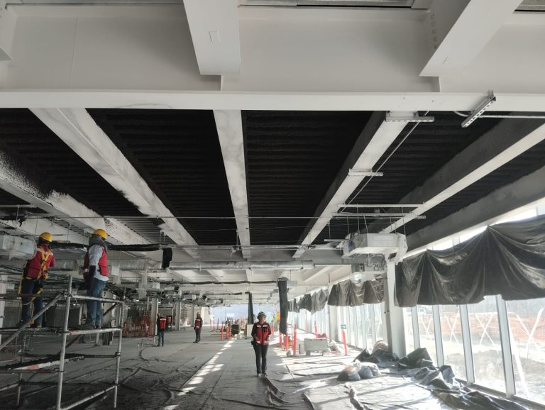 Aislamiento acústico con sistema K-13, proyecto de AEPSA México